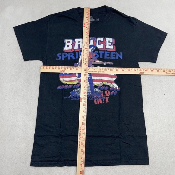 Bruce Springsteen Graphic Music Tee Thrifted Vintage Style Size S - Picture 7 of 10